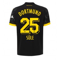 Moški Nogometni dresi Borussia Dortmund Niklas Sule #25 Gostujoči 2023-24 Kratek Rokav